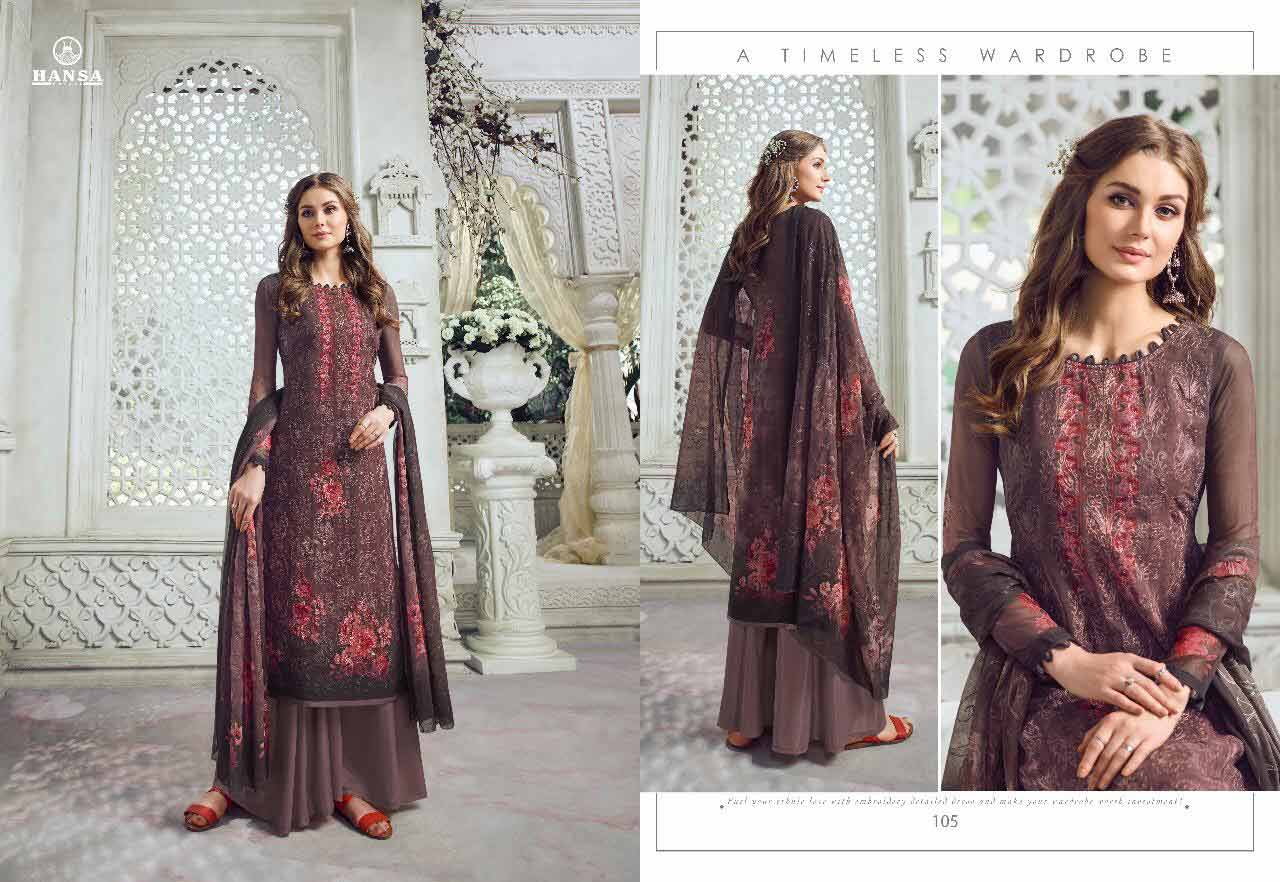 Hansa Husna Ara-Saanj Aariwork Wholesale Suits Hansa Husna Ara-Saanj Aariwork Wholesale Suits